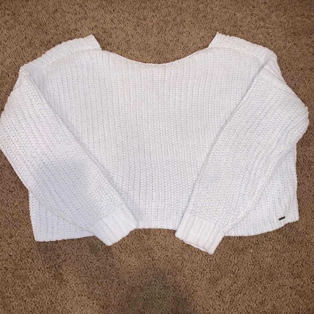 Hollister Cropped Sweater